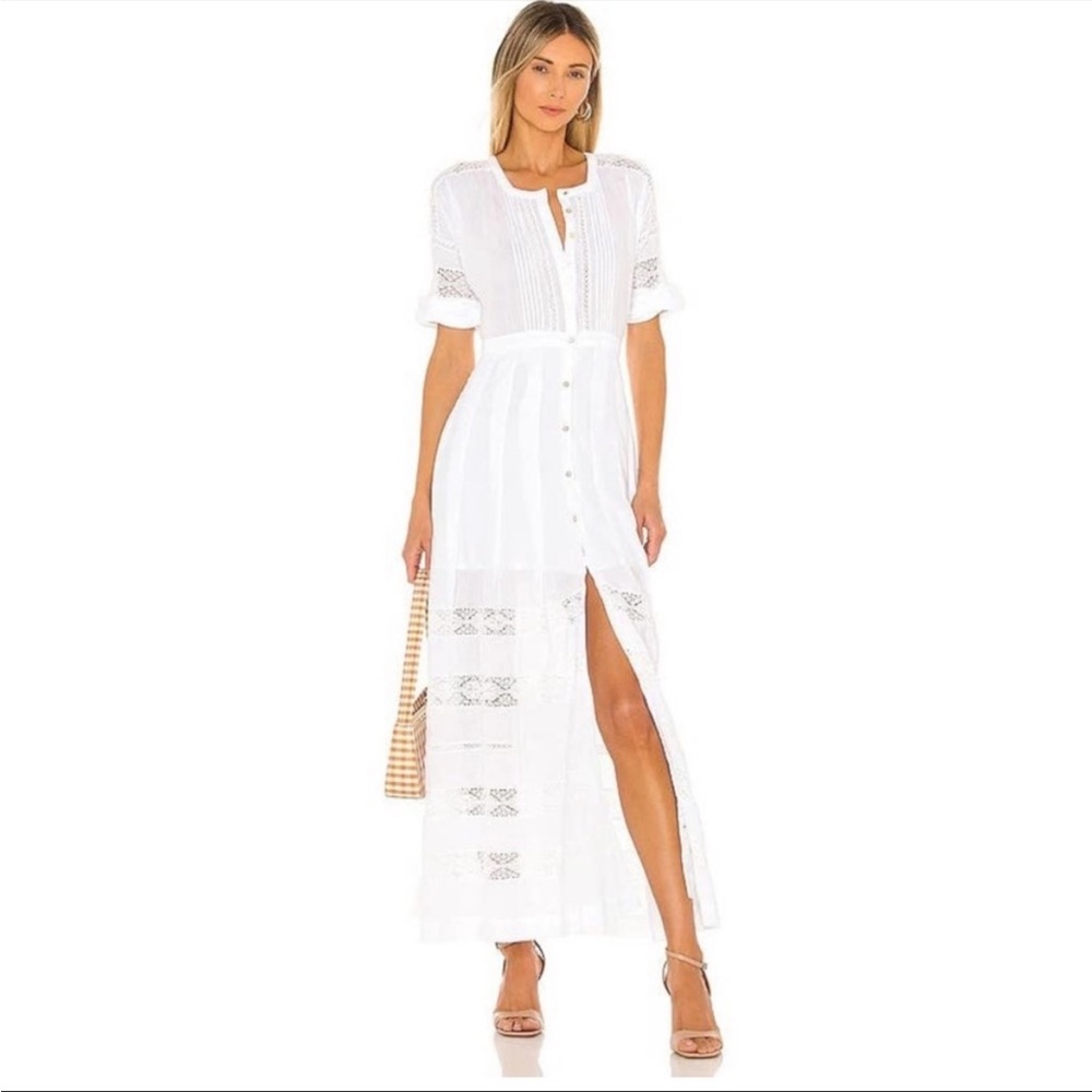 LoveShackFancy| Eddie Lace Midi dress